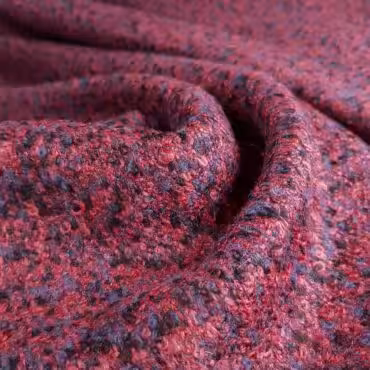 welna plaszczowa plamki bordo fiolet czernB