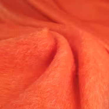 pomaranczowa welna plaszczowa dlugi wlos z domieszkaA