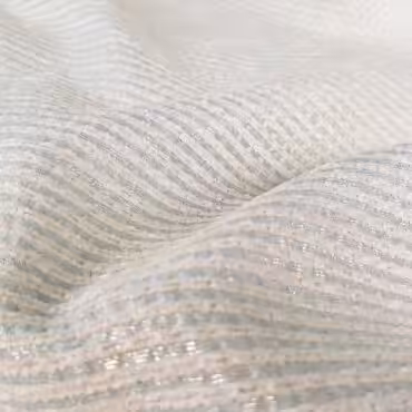 zakard kostiumowy prazki blekit ecru zlota nicA