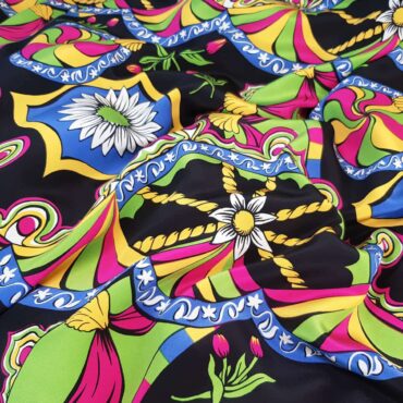 jedwab matowy wzor dolce gabbana kolorowy krepaA