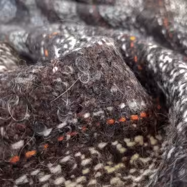 welna material na plaszcz ponczo piacenza pasy brazB