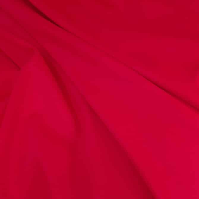 czerwony material na plaszcz przejsciowy welnaB