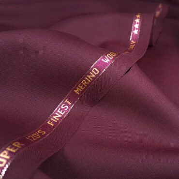 welna merino na metry garniturowa premium burgundowaA