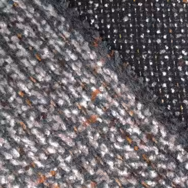 puszysta tkanina plaszczowa miekka welna melanzB