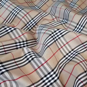 koszulowa bawelna z poliestrem wzor burberry krataA