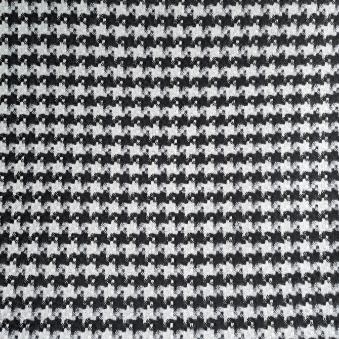 czarno-biala pepitka material wzor fendi chanelkaE