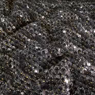 welna splot chanel grafitowa z zoltymi akcentamiA