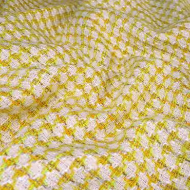 chanelka bawelna z domieszka zolty neonowa zielenA