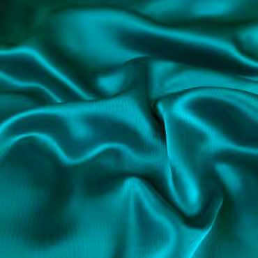 gruba satyna cady kryjaca lazurowa zielen triacetatB