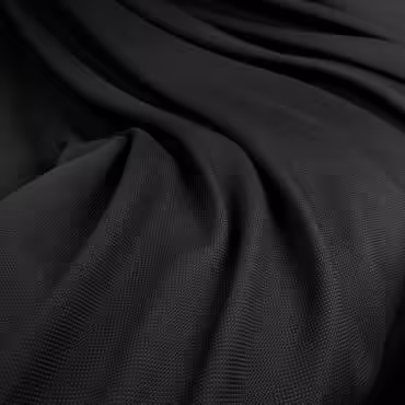 czarna welna siateczkowa cienka na sukienki koszuleB