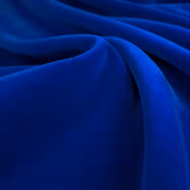 bawelniany aksamit z jedwabiem kobaltowy matowyA