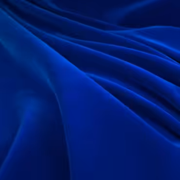 bawelniany aksamit z jedwabiem kobaltowy matowyB