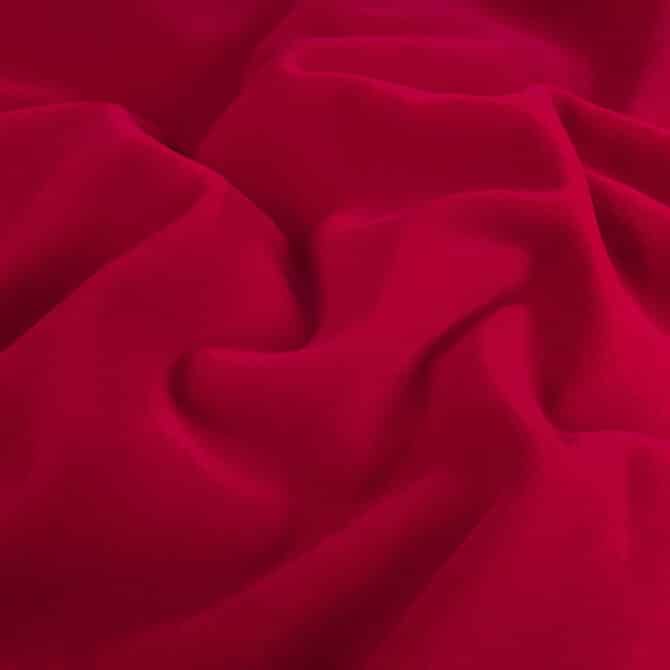 czerwony aksamit naturalny bawelna z jedwabiem matC