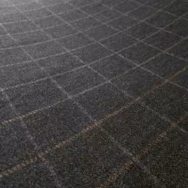 welna plaszczowa w krate windowpane popielaty brazB