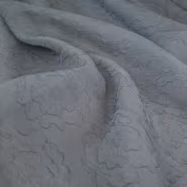 organza jedwabna tloczona w kwiaty wzor g valli szaraA