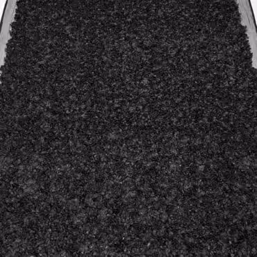 czarny material 3d wzor dior platki na tiulu premiumB