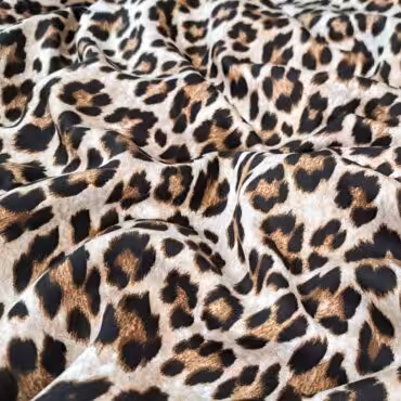 firmowa wiskoza panterka wzor dolce gabbana matowaA