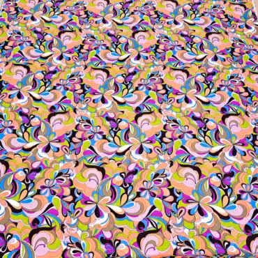 kolorowa wiskoza wzor pucci geometryczne kwiatyB