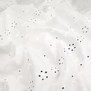 bawelna haftowana biala smietankowa zakonczona z domieszkaA