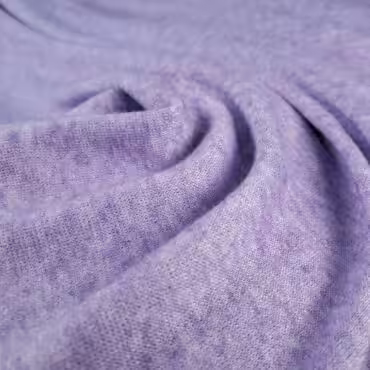 naturalna dzianina kaszmirowa liliowy fiolet melanzB