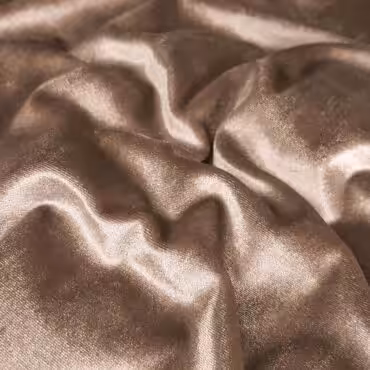 welur elastyczny z polyskiem bezowy poliestrowyA