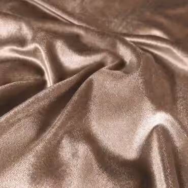 welur elastyczny z polyskiem bezowy poliestrowyB