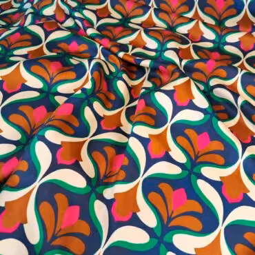 kolorowa wiskoza jedwabista geometryczny wzor max maraA