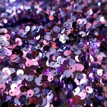 material cekinowy elastyczny cekiny tricolor na tiuluB