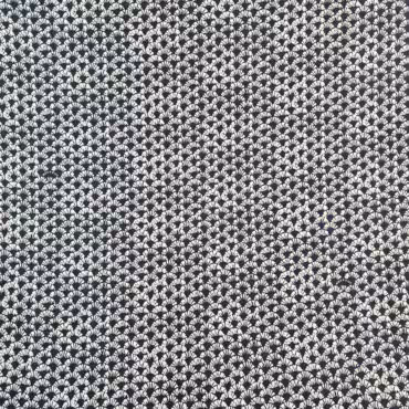 jedwab sygnowany wzor maxmara weekend granat z bezemB