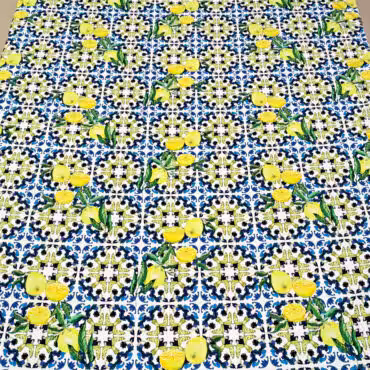 markowa wiskoza w cytryny wzor dolce gabbanaB