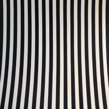 jedwabista wiskoza w pasy czarny perlowy bezB