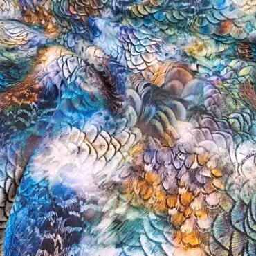 grubsza wiskoza dwustronna kolorowe piora krateczkaA