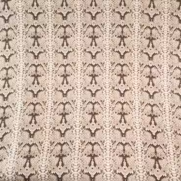 jedwab naturalny bezowy skora weza matowy twillB