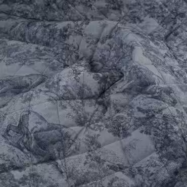 pikowka dwustronna trojwarstwowa wzor dior dzungla granatA