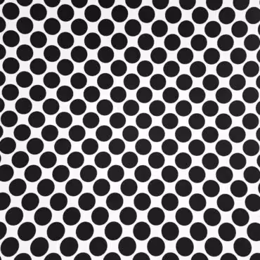 bawelna biala w czarne grochy koszulowa premiumB