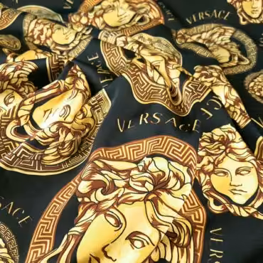 jedwab sygnowany w meduzy satyna elastyczna premiumA