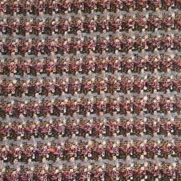 kolorowa chanelka naturalna welna 100% rozowyB