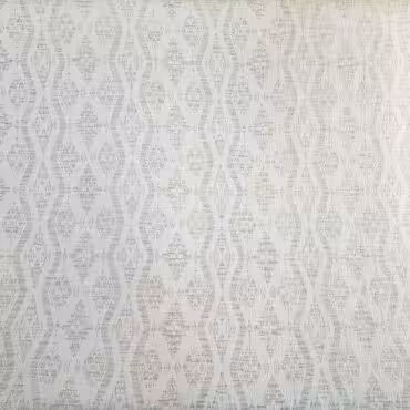 zakard bawelniany bialy offwhite ze srebrna nicia premiumB