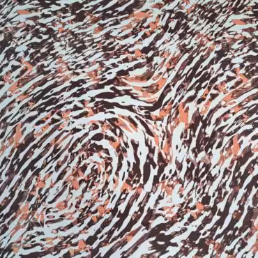 wiskozowa dzianina sygnowana we wzory abstrakcyjneB