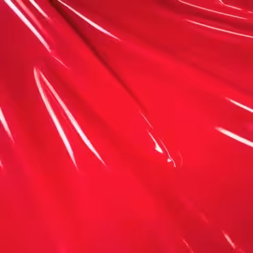 czerwony lateks tkanina lakierowana elastycznaB
