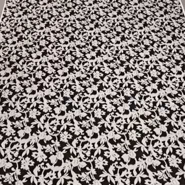 markowa bawelna z elastanem i wiskoza wzor roslinnyB