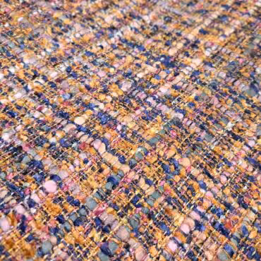 kolorowa chanelka naturalna z wiskozy przeplotkaB