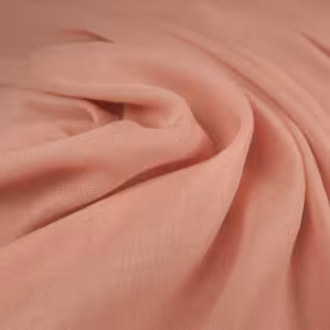 cienka wiskoza morelowa matowa nieelastycznaB