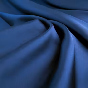 sztywna tafta kobaltowa polmat poliester z jedwabiemA
