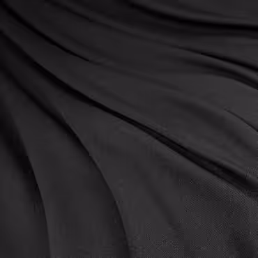 czarna krepa naturalna welna zorzetowa doubleB