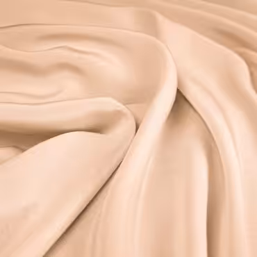 cienka krepa jedwabna elastyczna brzoskwiniowa jasnaA