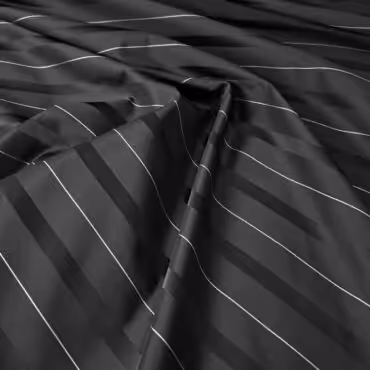 czarna tafta inteligentna wzor pasyA