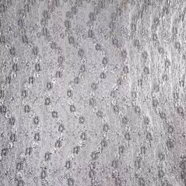 blyszczacy zakard srebrny w fioletowe kwiatkiB