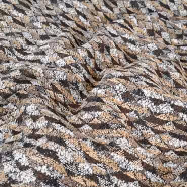 zakard naturalny bawelna z domieszka drobne wzoryA