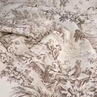 len scenki rodzajowe kremowo bezowy szeroki z domieszkaA